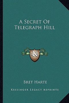 portada a secret of telegraph hill (in English)