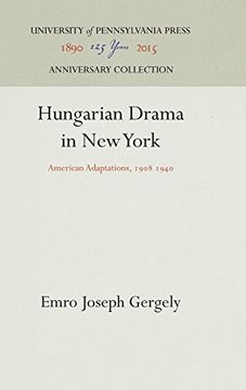portada Hungarian Drama in new York (en Inglés)