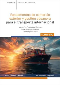portada Fundamentos de Comercio Exterior y Gestión Aduanera Para el Comercio Internacional: Comt019Po