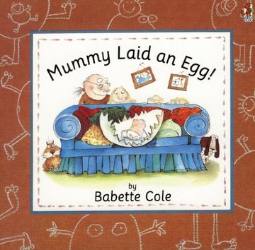 portada Mummy Laid An Egg! (Red Fox Picture Books) (en Inglés)