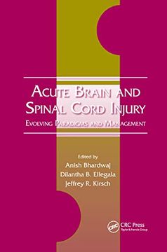 portada Acute Brain and Spinal Cord Injury (en Inglés)