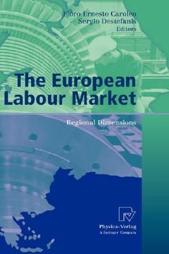portada the european labour market: regional dimensions (en Inglés)