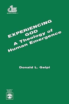 portada experiencing god: a theology of human emergence