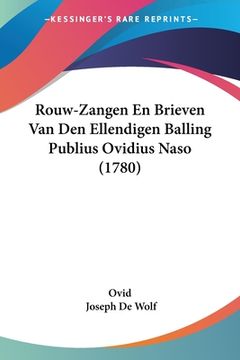 portada Rouw-Zangen En Brieven Van Den Ellendigen Balling Publius Ovidius Naso (1780)