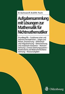 portada Aufgabensammlung mit Lösungen zur Mathematik für Nichtmathematiker (en Alemán)