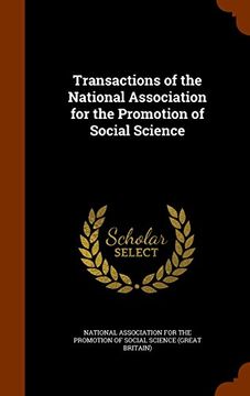 portada Transactions of the National Association for the Promotion of Social Science