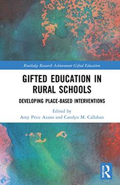 portada Gifted Education in Rural Schools (Routledge Research in Achievement and Gifted Education) (en Inglés)