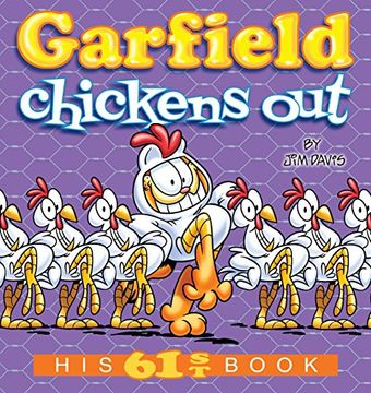 portada Garfield Chickens Out: His 61St Book (en Inglés)