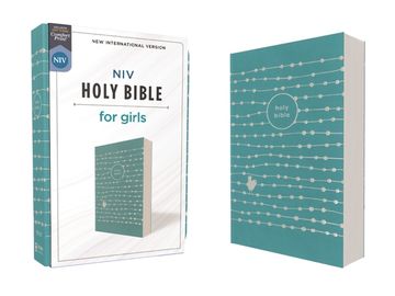 portada Niv, Holy Bible for Girls, Soft Touch Edition, Leathersoft, Teal, Comfort Print (in English)