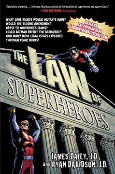 portada The law of Superheroes (in English)