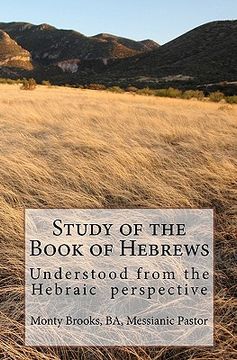 portada study of the book of hebrews (en Inglés)