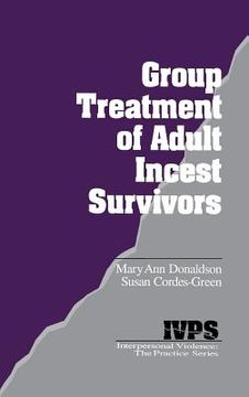 portada group treatment of adult incest survivors (en Inglés)