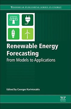 portada Renewable Energy Forecasting: From Models to Applications (in English)