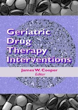 portada geriatric drug therapy interventions (en Inglés)