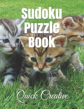 portada Sudoku Puzzle Book: Kitten Edition featuring 300 Sudoku Puzzles and Answers (en Inglés)
