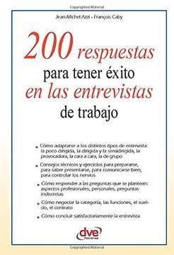 portada 200 Respuestas Para Tener Éxito en las Entrevistas de Trabajo (in Spanish)