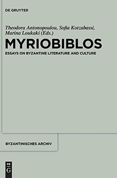 portada Myriobiblos (Byzantinisches Archiv) (en Inglés)