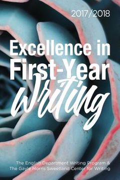 portada Excellence in First-Year Writing 2017/2018