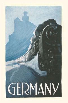 portada Vintage Journal Train by Rhine Castle, Germany