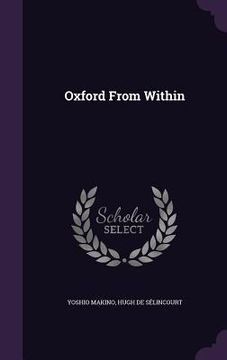 portada Oxford From Within (en Inglés)