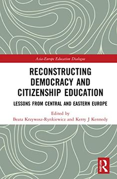 portada Reconstructing Democracy and Citizenship Education (Asia-Europe Education Dialogue) (en Inglés)