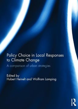 portada Policy Choice in Local Responses to Climate Change: A Comparison of Urban Strategies (en Inglés)