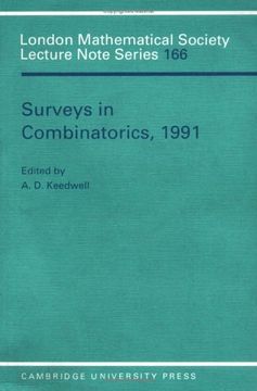 portada Surveys in Combinatorics, 1991 Paperback (London Mathematical Society Lecture Note Series) (en Inglés)