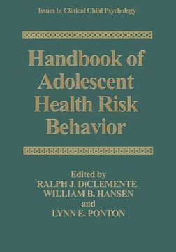 portada Handbook of Adolescent Health Risk Behavior