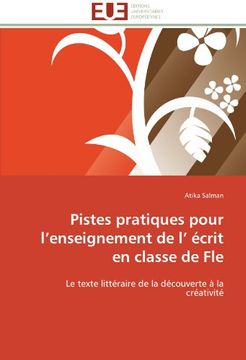 portada Pistes Pratiques Pour L'Enseignement de L' Ecrit En Classe de Fle