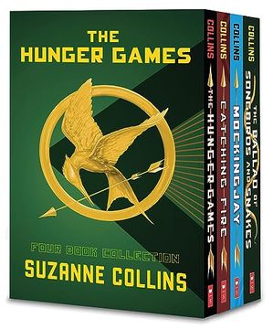 portada Hunger Games 4-Book Paperback box set (The Hunger Games, Catching Fire, Mockingjay, the Ballad of Songbirds and Snakes) (in English)