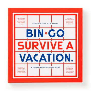 portada Brass Monkey - Bin-Go Survive a Vacation – Game Book With Bingo Cards for Road Trips and Family Vacations