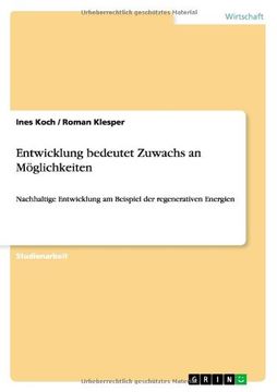 portada Entwicklung bedeutet Zuwachs an Möglichkeiten (German Edition)