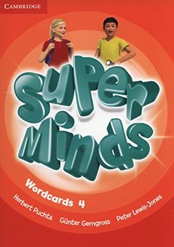 portada Super Minds Level 4 Wordcards (Pack of 89) (en Inglés)