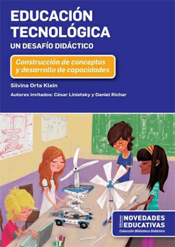 portada Educacion Tecnologica un Desafio Didactico Construccion de Conceptos y Desarrollo de Capacidades (in Spanish)