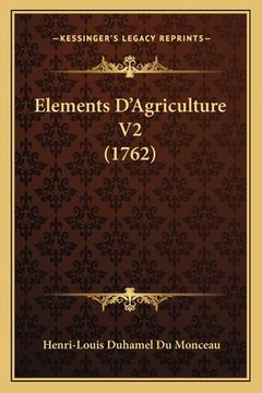 portada Elements D'Agriculture V2 (1762) (en Francés)