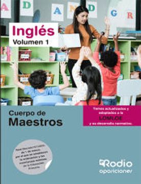 portada Temario Para Oposiciones al Cuerpo de Maestros. Ingles. Volumen 1. 1ª Edicion (in Spanish)