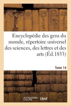 portada Encyclopédie Des Gens Du Monde T. 14.1 (en Francés)