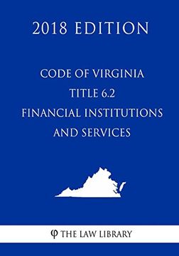 portada Code of Virginia - Title 6. 2 - Financial Institutions and Services (en Inglés)