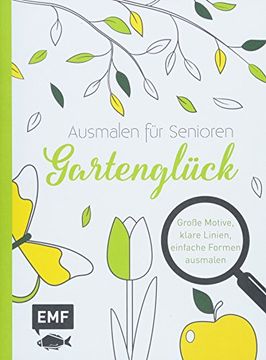 portada Ausmalen für Senioren - Gartenglück (in German)