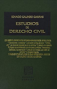 portada estudios de derecho civil