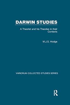 portada Darwin Studies: A Theorist and His Theories in Their Contexts (en Inglés)
