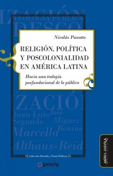 portada Religión, Política y Poscolonialidad en América Latina.