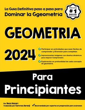 portada Geometria Para Principiantes: La Guía definitiva paso a paso para dominar la geometría