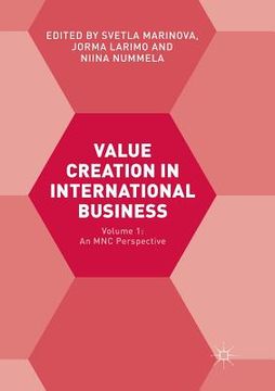 portada Value Creation in International Business: Volume 1: An Mnc Perspective (in English)