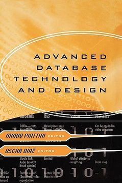 portada advanced database technology and design (en Inglés)
