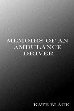 portada Memoirs of an Ambulance Driver (in English)