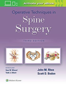 portada Operative Techniques in Spine Surgery (in English)