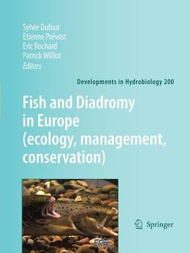 portada fish and diadromy in europe (ecology, management, conservation) (en Inglés)