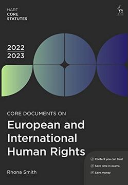 portada Core Documents on European & International Human Rights 2022-23
