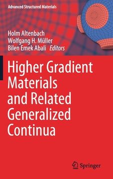 portada Higher Gradient Materials and Related Generalized Continua (en Inglés)